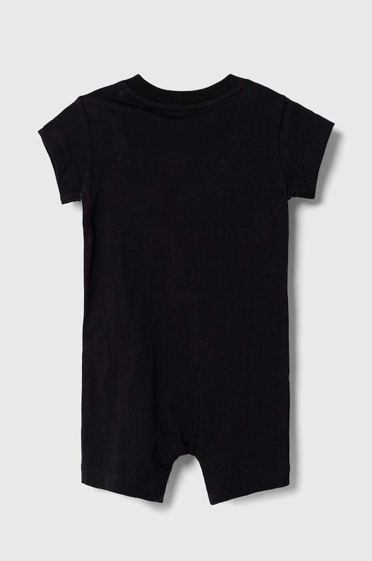 adidas Originals salopete bebelusi din bumbac IS7257 negru SS24