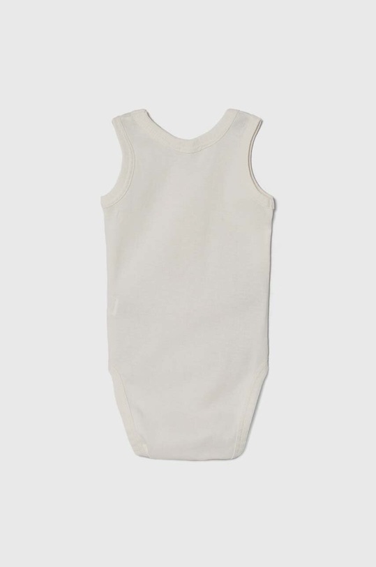 Pamučni bodi za bebe United Colors of Benetton 2-pack bež 3GI70B00M.W.Seasonal