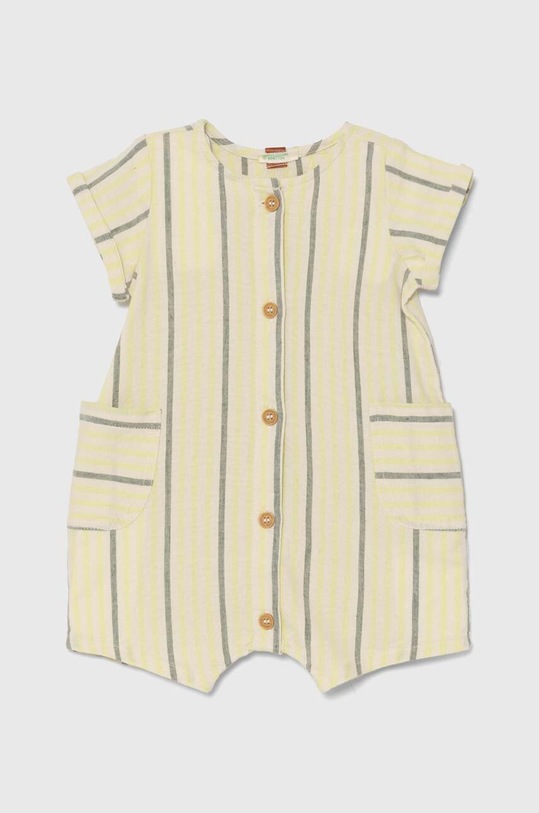 Dětské rampery United Colors of Benetton béžová 4OTBAT00Z.W.Seasonal