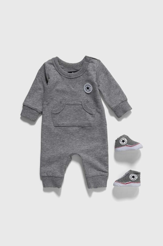 Converse costum bebe gri 56A144