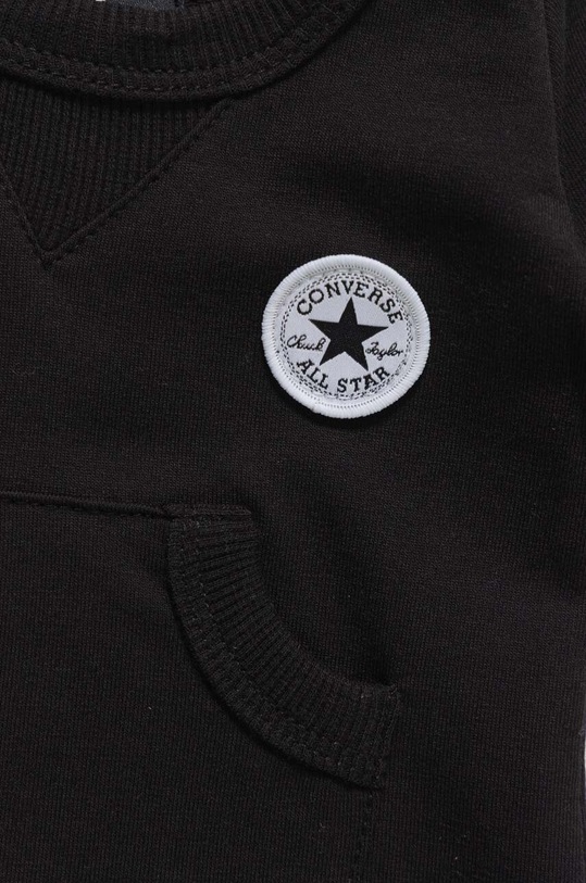 CHLAPEC Kojenecké body Converse 56A144 černá