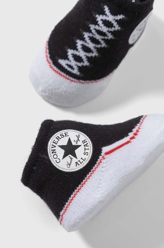 Kojenecké body Converse černá 56A144