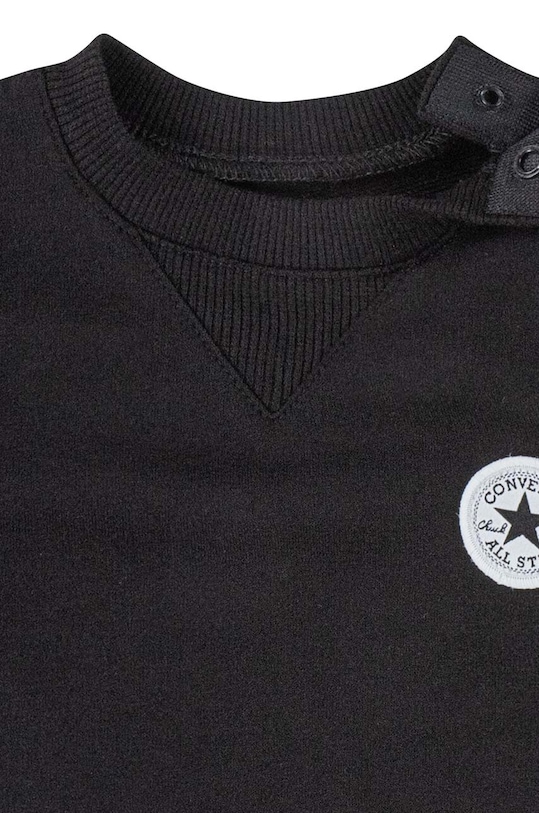 Chłopiec Converse rampers niemowlęcy 56A247 czarny