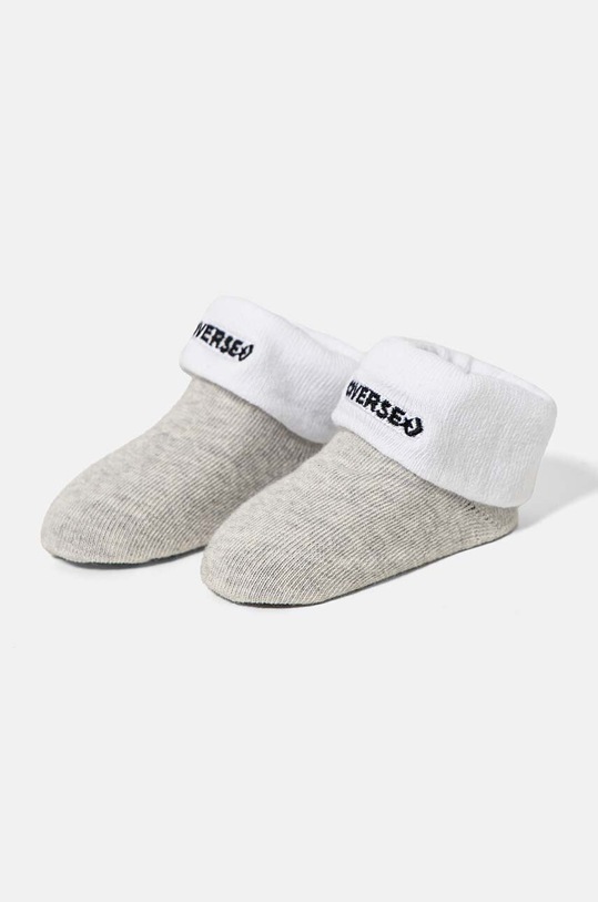 Bavlněné kojenecké body Converse šedá MC0028