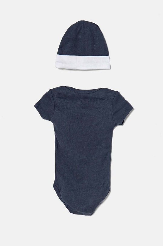 CHLAPEC Bavlněné kojenecké body Converse MC0028 modrá