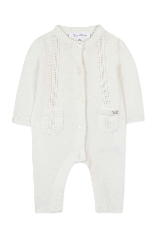 Tartine et Chocolat salopete bebelusi din bumbac bej TY32020.80