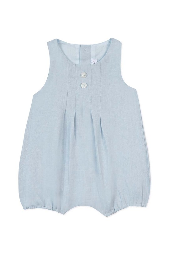 Tartine et Chocolat salopetă de in pentru bebeluși TY33100.49.74 albastru SS24