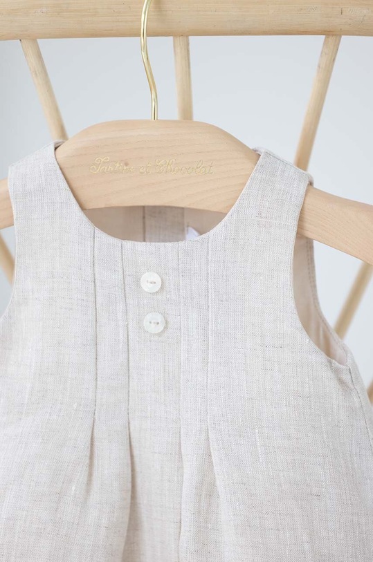 Дитячий лляний ромпер Tartine et Chocolat TY33100.80.86
