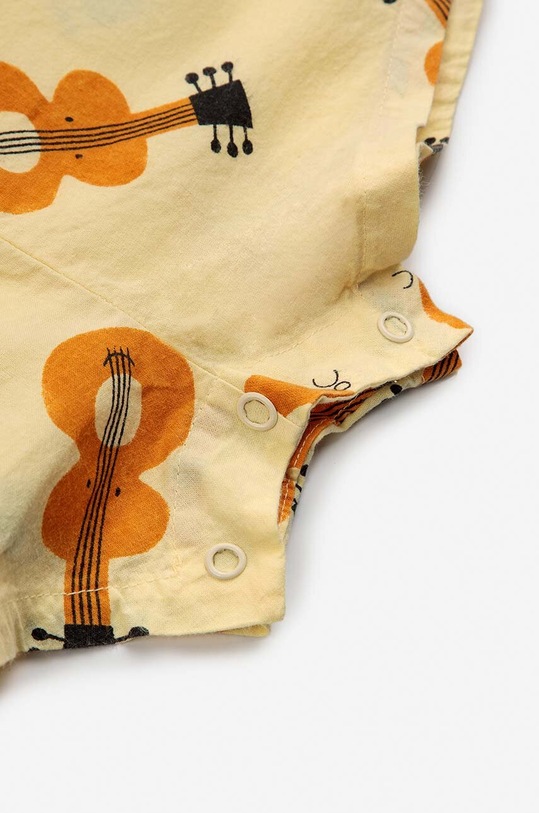 Dječaci Pamučni kombinezon za bebe Bobo Choses 124AB092 zlatna