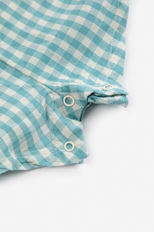 Дитячий ромпер з домішкою льону Bobo Choses блакитний 124AB091