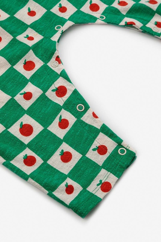 Bobo Choses rampers in cotone neonato/a verde 124AB087