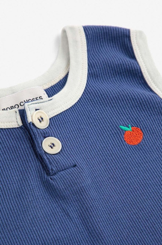 Bobo Choses rampers niemowlęcy 124AB088 granatowy SS24