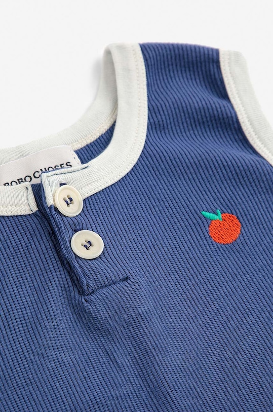 Bobo Choses rampers niemowlęcy 124AB088 granatowy SS24