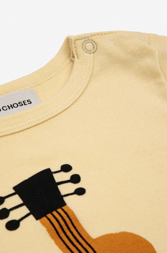 Chłopiec Bobo Choses body niemowlęce 124AB036 żółty