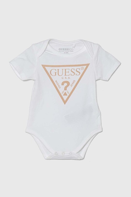 Guess body niemowlęce 3-pack beżowy H4GW15.K6YW1.PPYH