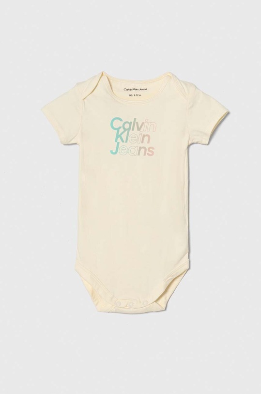 CHLAPEC Kojenecký overal Calvin Klein Jeans 2-pack IN0IN00180.PPYH černá