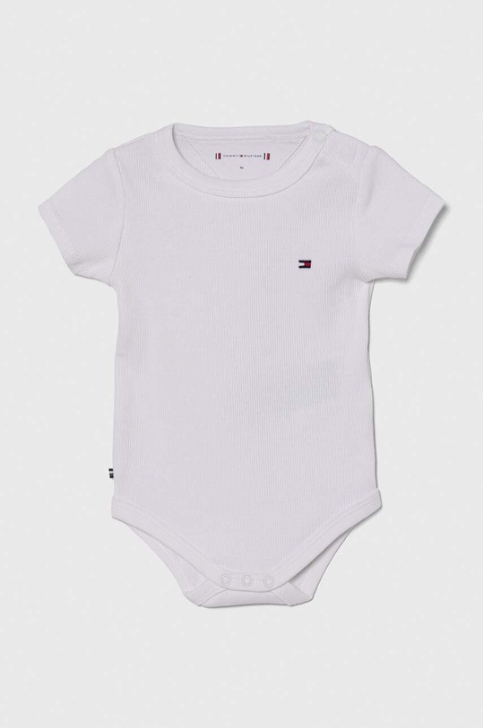 Bodi za bebe Tommy Hilfiger 2-pack KN0KN01825.PPYH roza SS24