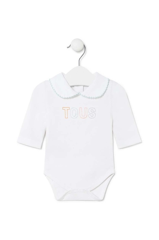 Tous body din bumbac pentru bebelusi Produs pentru bebe alb Basic.2004