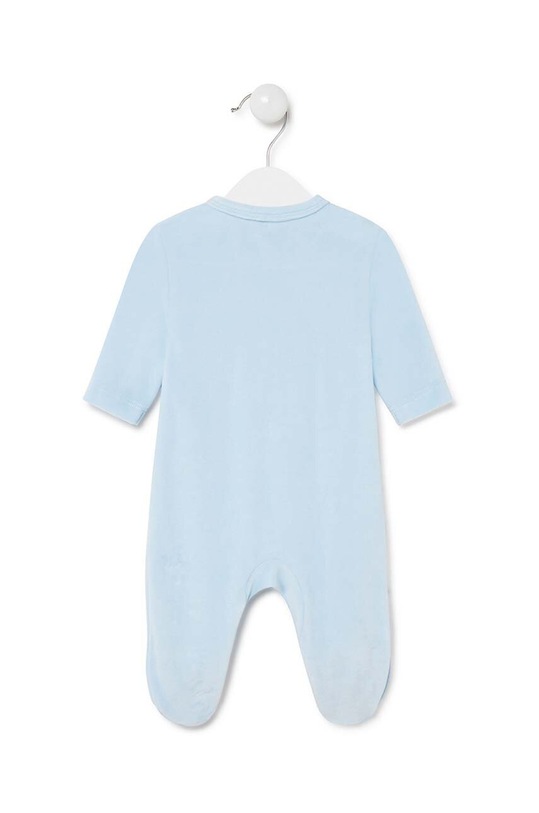 Tous rampers bawełniany niemowlęcy CLA.1502 niebieski SS24