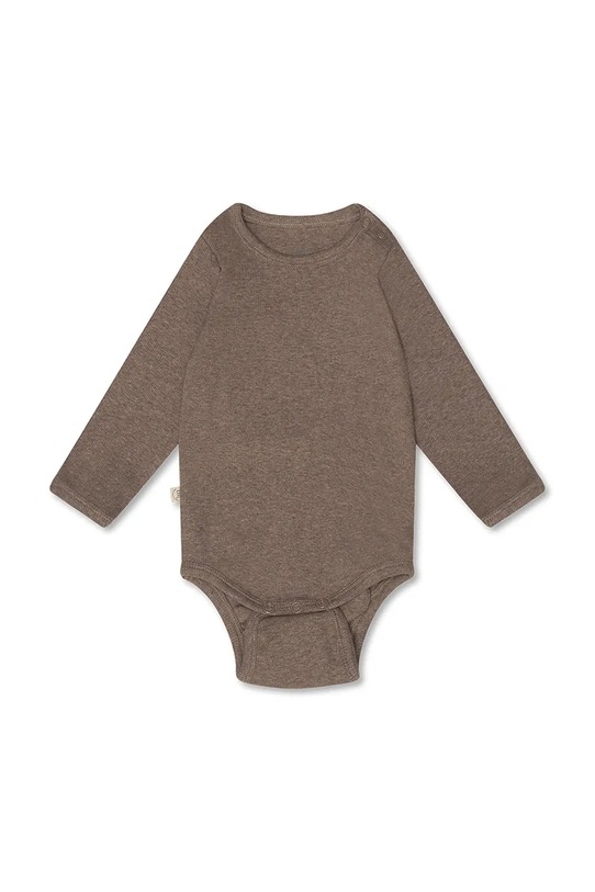 That's mine body niemowlęce bawełniane 020118 brązowy AA00