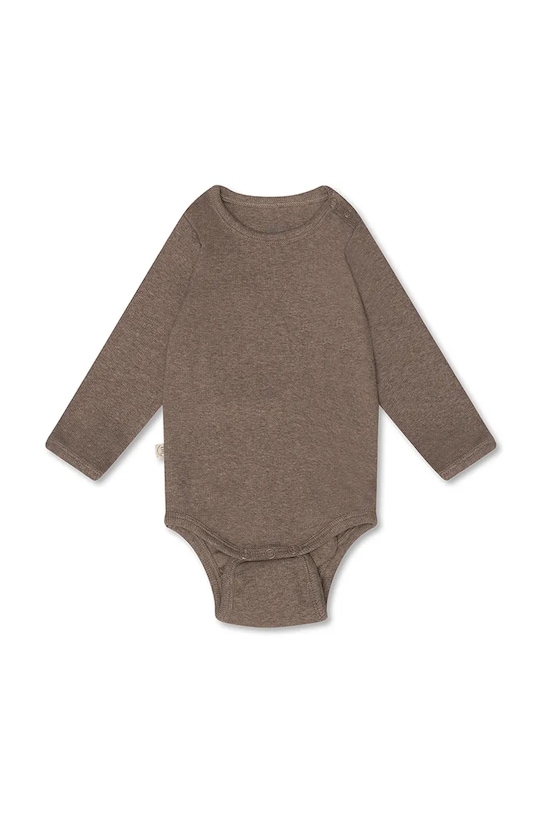 That's mine body niemowlęce bawełniane 020118 brązowy AA00
