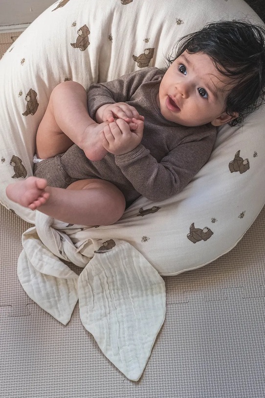 Chłopiec That's mine body niemowlęce bawełniane 020118 brązowy