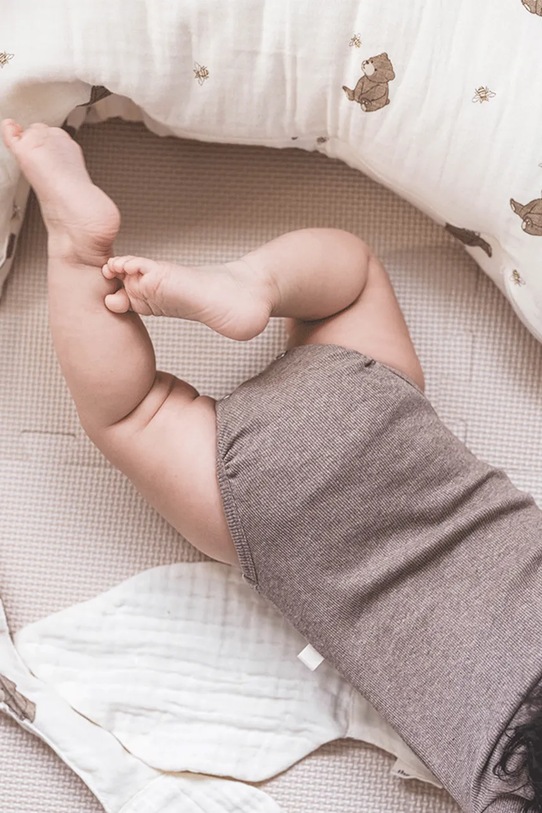 That's mine body niemowlęce bawełniane 020118 brązowy