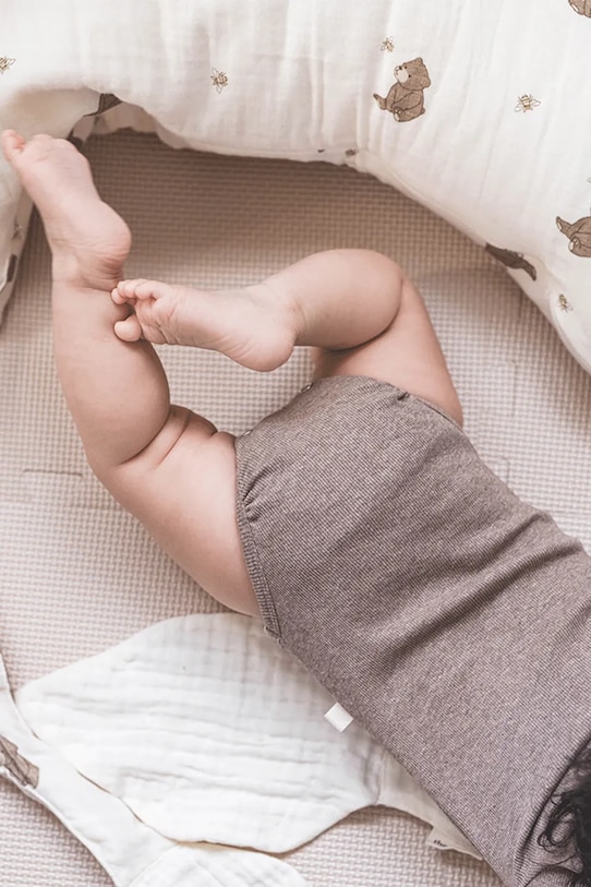 That's mine body niemowlęce bawełniane 020118 brązowy