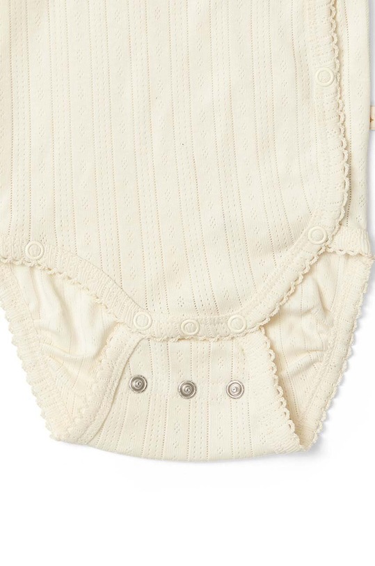 That's mine body bawełniane niemowlęce Ava AWB50 beżowy SS24