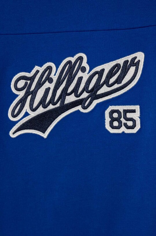 Παιδικό βαμβακερό μακρυμάνικο Tommy Hilfiger KB0KB08677.98.122.PPYH μπλε SS24