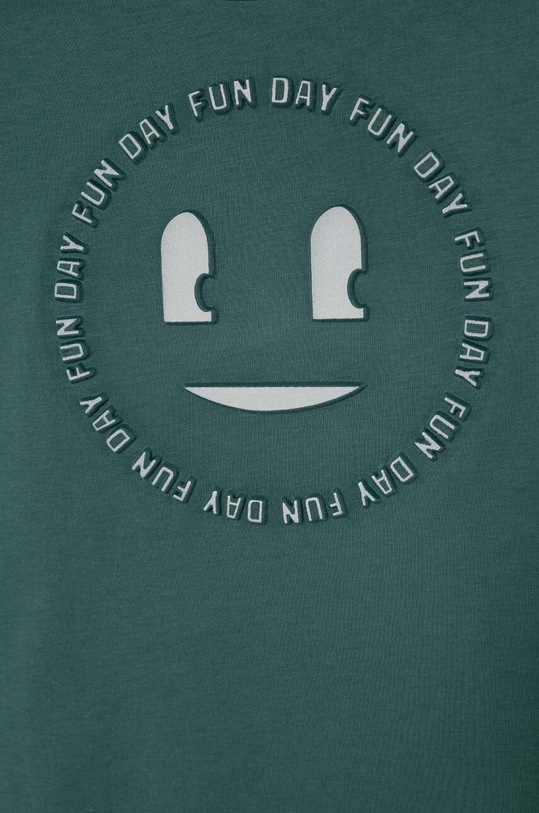 Chlapec Detská bavlnená košeľa s dlhým rukávom United Colors of Benetton 3096C10HC.G.Seasonal tyrkysová