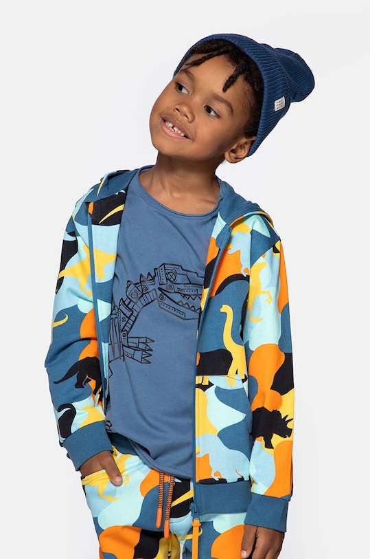 Coccodrillo longsleeve bawełniany dziecięcy WC4143102DEK