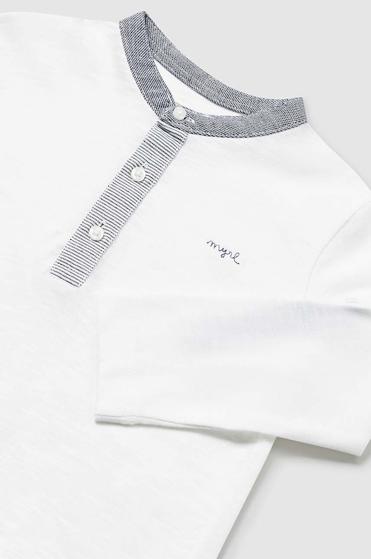 Αγορίστικα Μακρυμάνικο μωρού Mayoral 1034.3E.Baby.PPYH λευκό