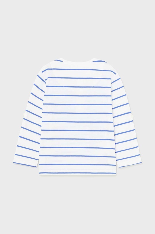 Dětské bavlněné tričko s dlouhým rukávem Mayoral 1035.3H.Baby.PPYH modrá SS24