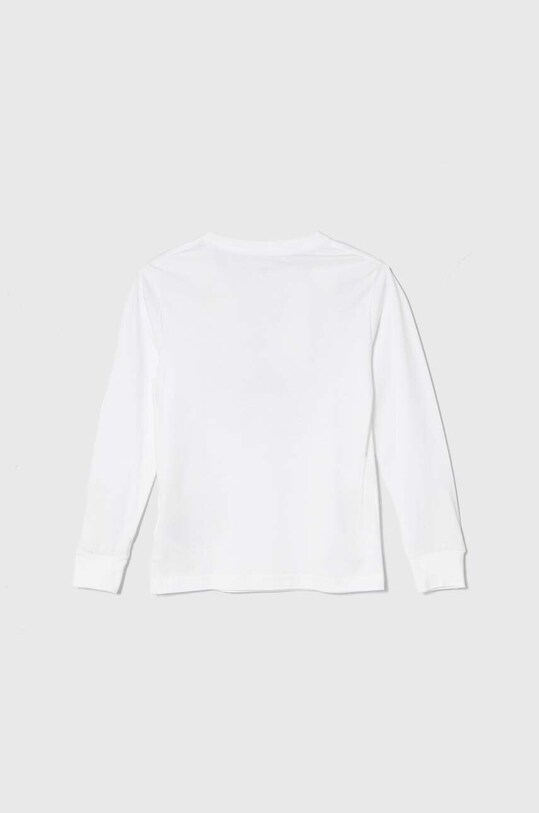 Converse longsleeve din bumbac 966243 alb SS25