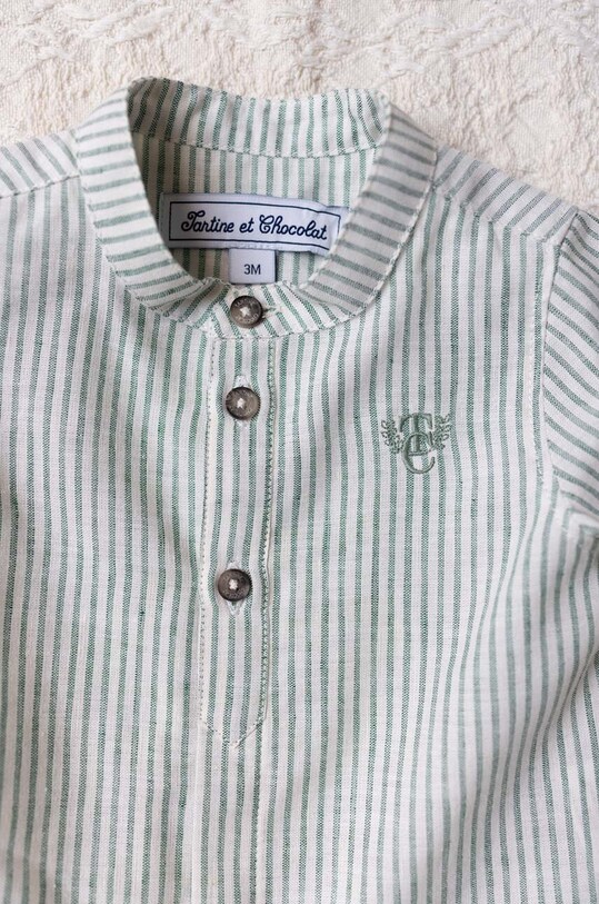 Tartine et Chocolat koszula niemowlęca biały TY12061.60.74