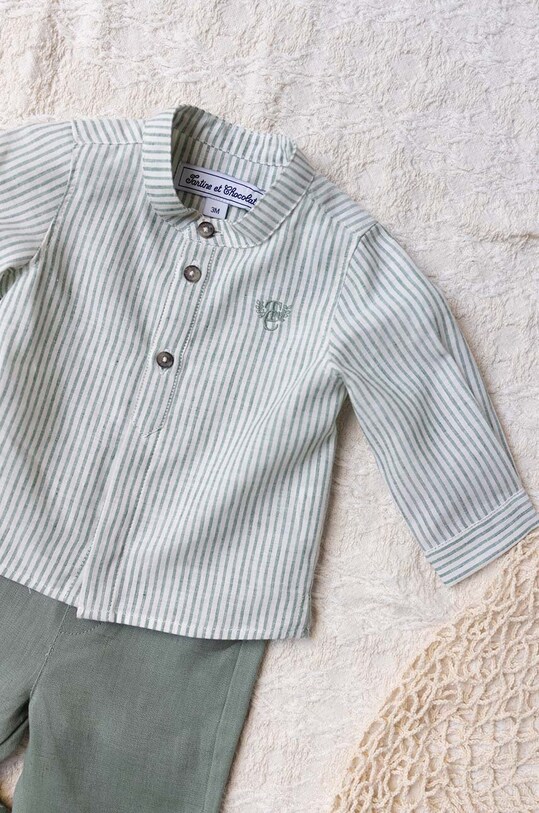 Tartine et Chocolat koszula niemowlęca TY12061.60.74 biały