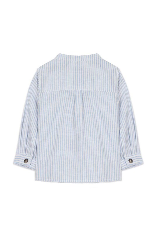 Tartine et Chocolat koszula z domieszką lnu dziecięca TY12061.104 niebieski SS24