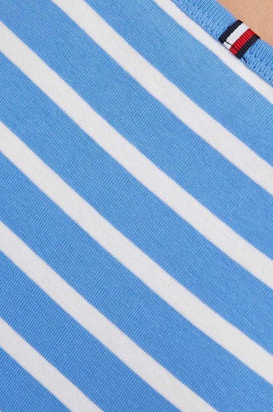 Бавовняний лонгслів Tommy Hilfiger WW0WW40589