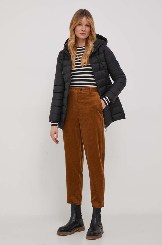 Tričko s dlouhým rukávem Tommy Hilfiger WW0WW40592 béžová SS24