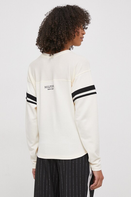 Odzież Tommy Hilfiger longsleeve WW0WW40594 beżowy