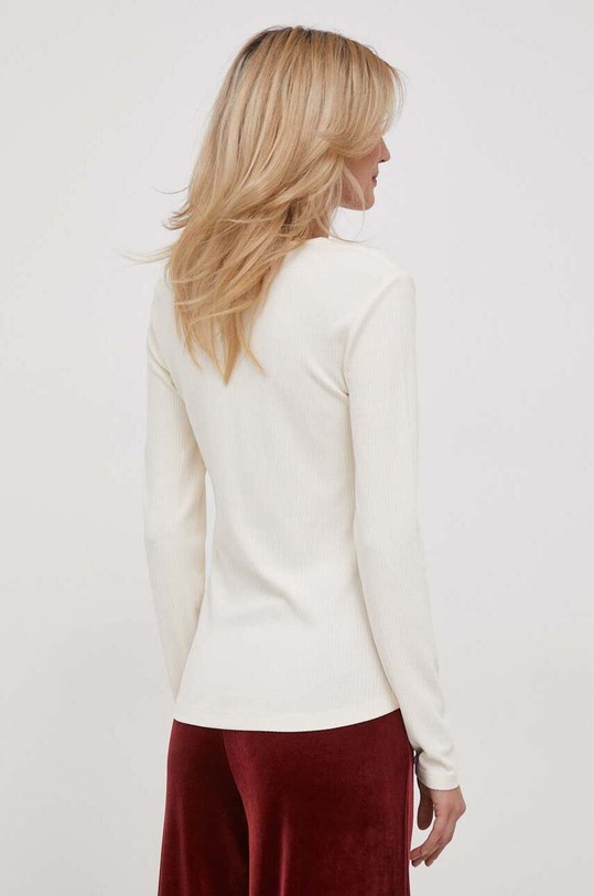 Oblečení Tričko s dlouhým rukávem Tommy Hilfiger WW0WW41654 béžová
