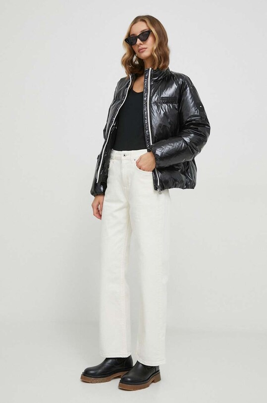 Лонгслів Tommy Hilfiger WW0WW41654 чорний SS24