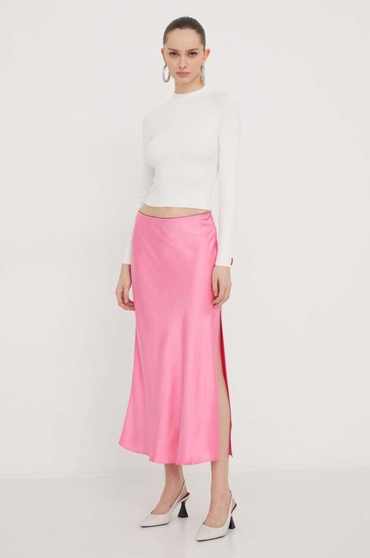 HUGO sweter 50508993 beżowy SS24