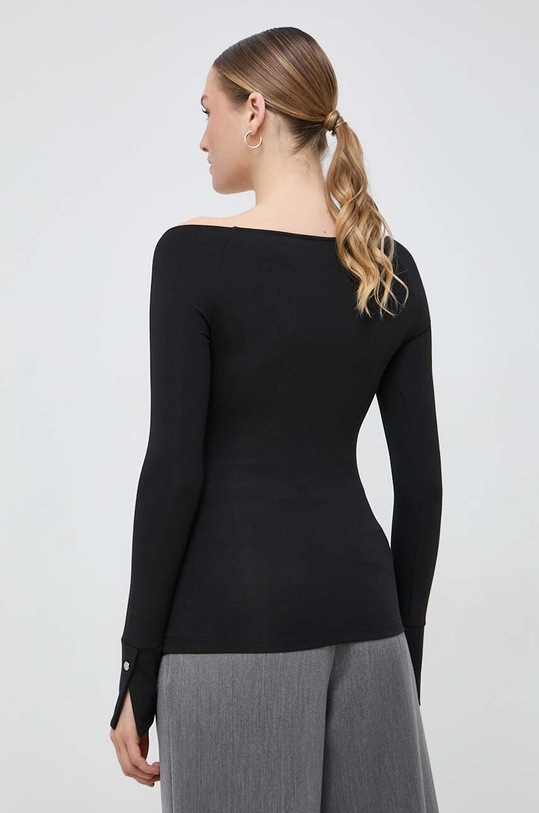 Oblečenie Tričko s dlhým rukávom BOSS 50509415 čierna