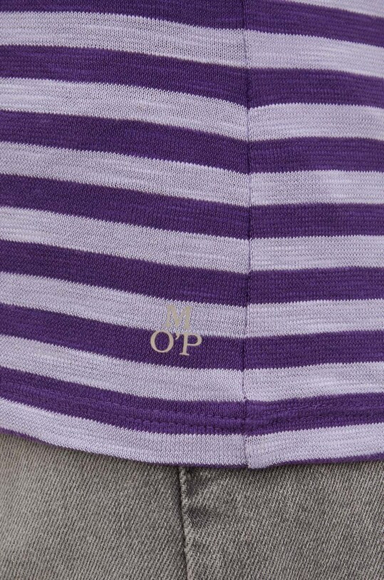 Marc O'Polo longsleeve din bumbac 310219652223 violet