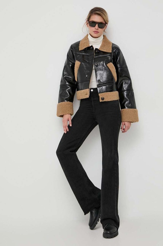 Marc O'Polo longsleeve 310221152521 beżowy SS24