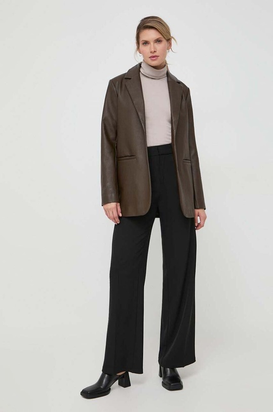 Marc O'Polo longsleeve 310221152521 beżowy SS24