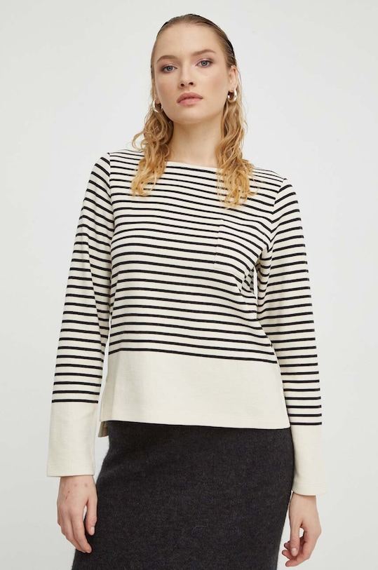 Marc O'Polo tricou subtiri bej 400303952025