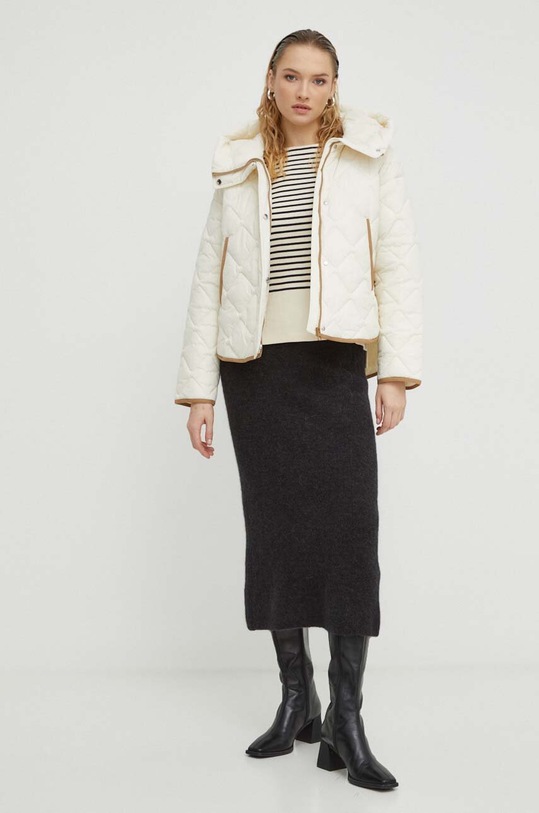 Marc O'Polo tricou 400303952025 bej SS24